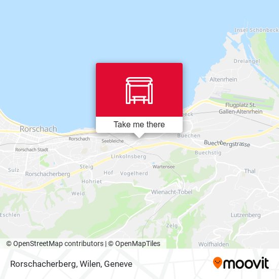 Rorschacherberg, Wilen map