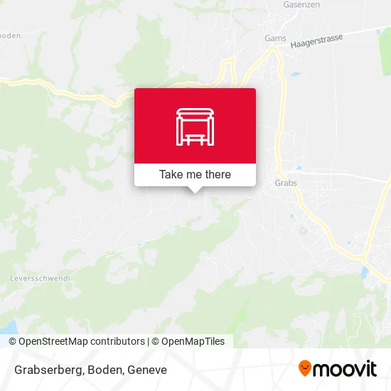 Grabserberg, Boden map