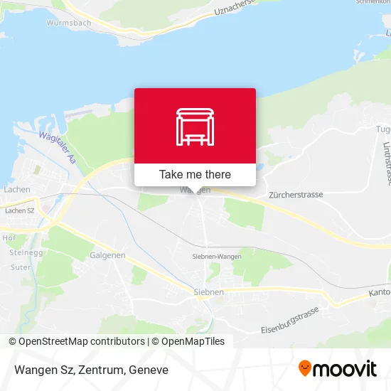 Wangen Sz, Zentrum map