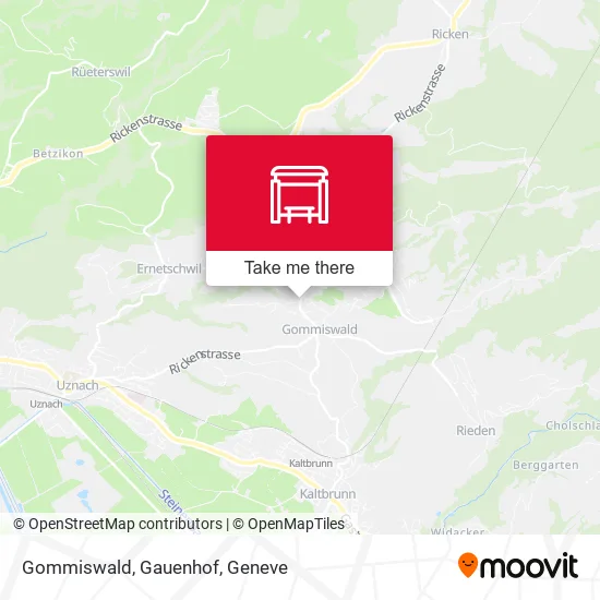 Gommiswald, Gauenhof map