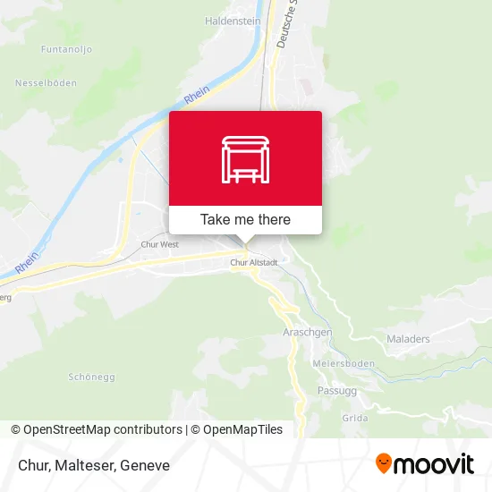 Chur, Malteser map