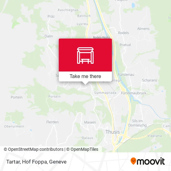 Tartar, Hof Foppa map