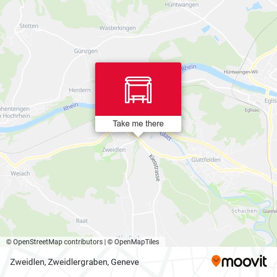 Zweidlen, Zweidlergraben map