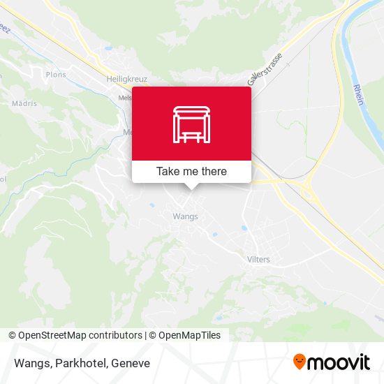 Wangs, Parkhotel map