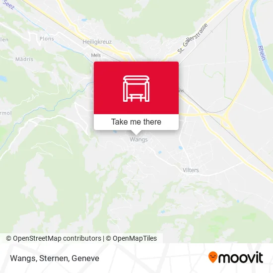 Wangs, Sternen map