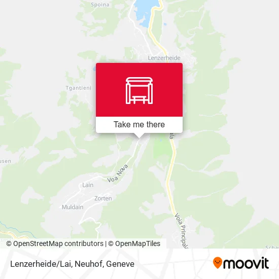 Lenzerheide/Lai, Neuhof map
