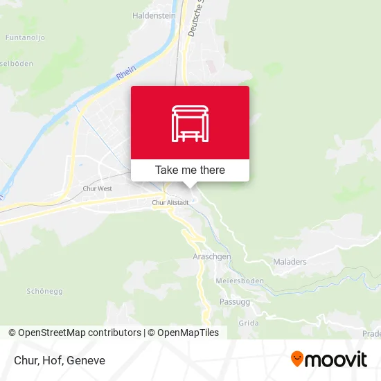 Chur, Hof plan