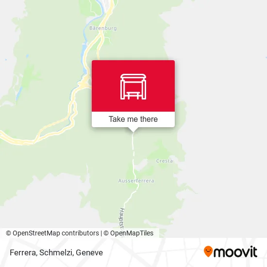 Ferrera, Schmelzi map
