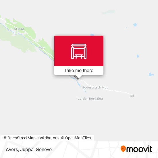 Avers, Juppa map