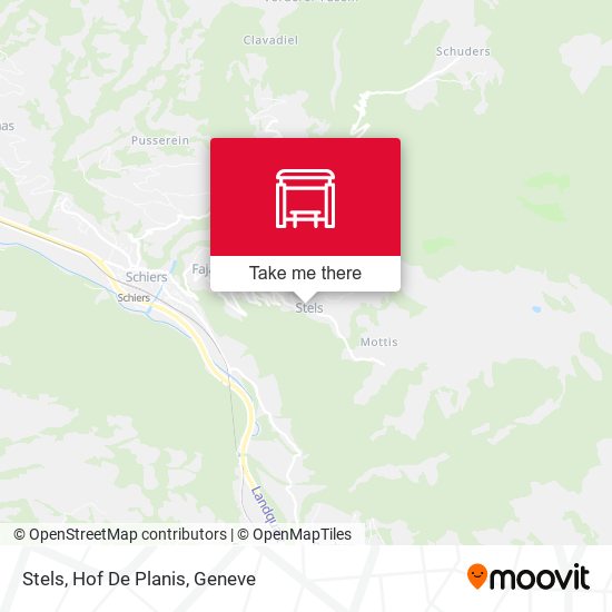 Stels, Hof De Planis map