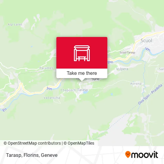 Tarasp, Florins map