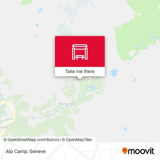 Alp Camp map