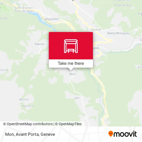 Mon, Avant Porta map