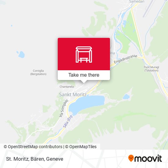 St. Moritz, Bären map