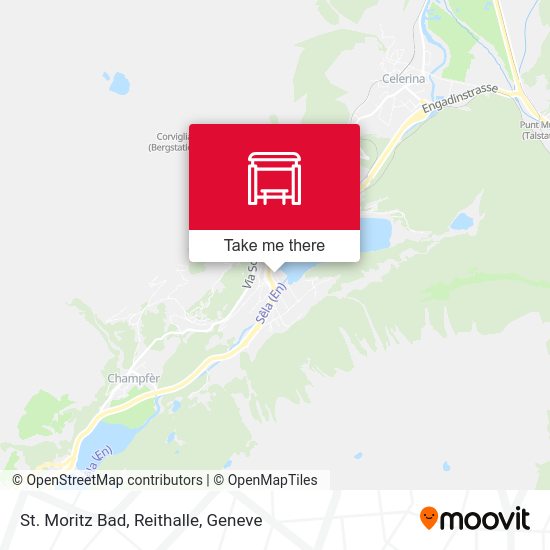 St. Moritz Bad, Reithalle map