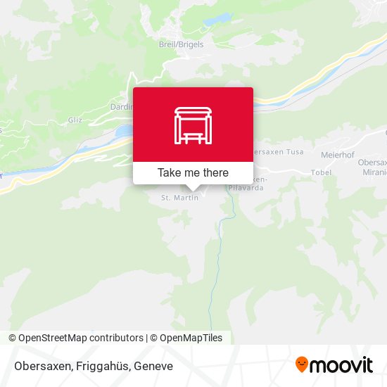 Obersaxen, Friggahüs map