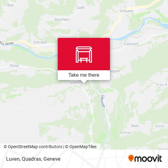 Luven, Quadras map