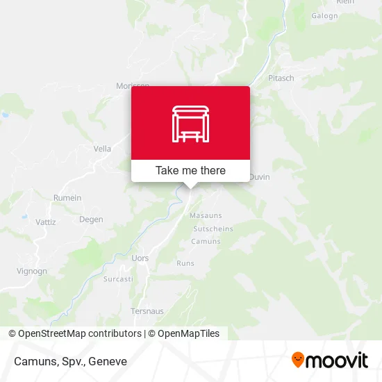 Camuns, Spv. map