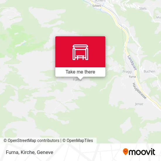 Furna, Kirche map
