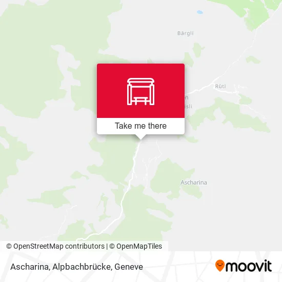Ascharina, Alpbachbrücke map