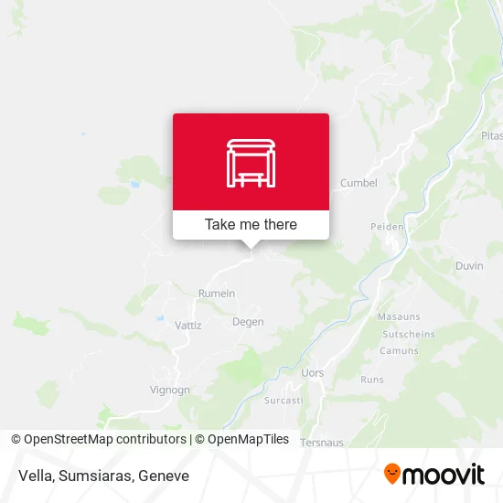 Vella, Sumsiaras map