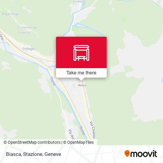 Biasca, Stazione map