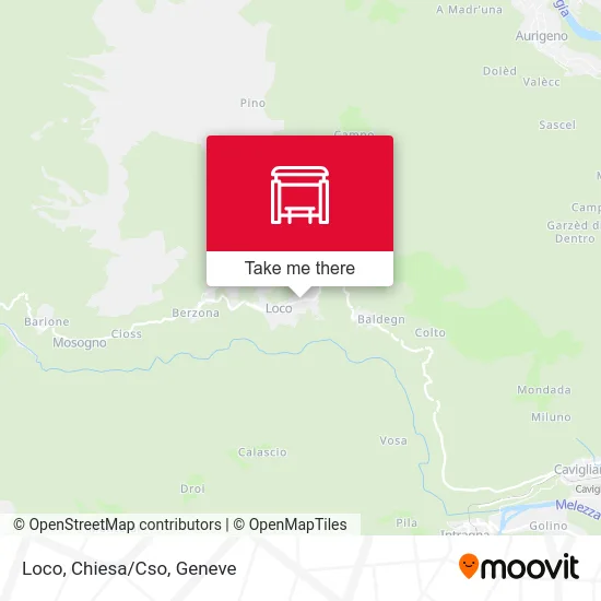 Loco, Chiesa/Cso map