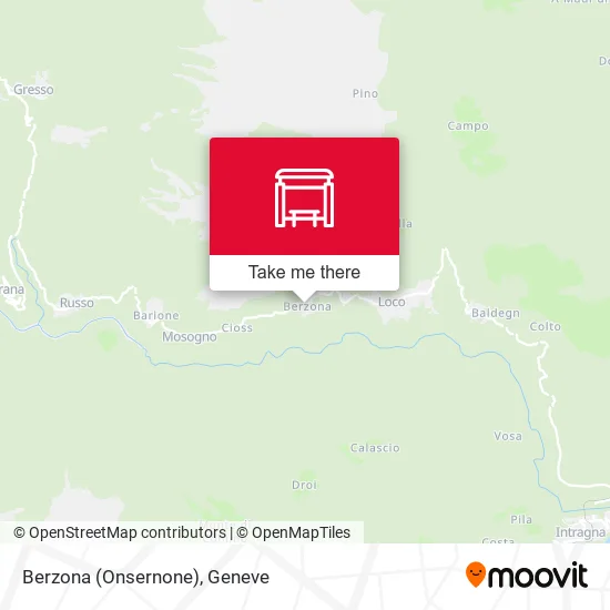 Berzona (Onsernone) map