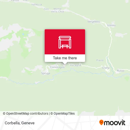 Corbella map