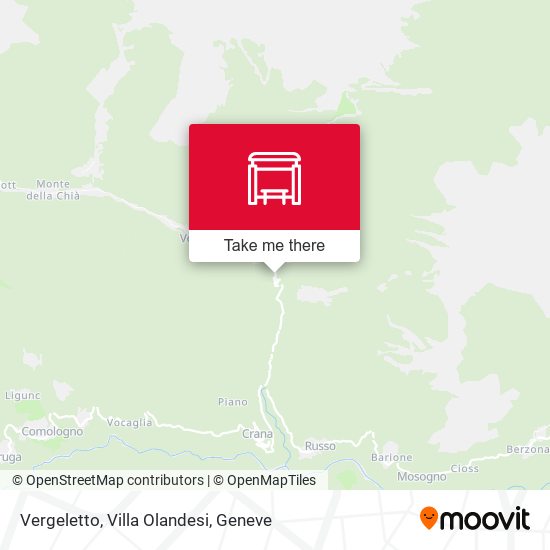 Vergeletto, Villa Olandesi map
