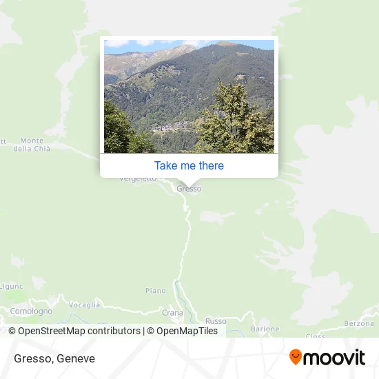 Gresso map