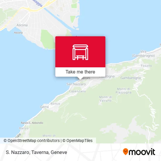 S. Nazzaro, Taverna map