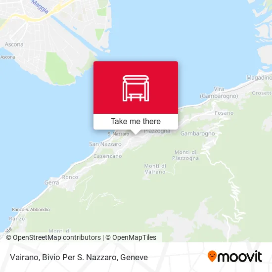 Vairano, Bivio Per S. Nazzaro map