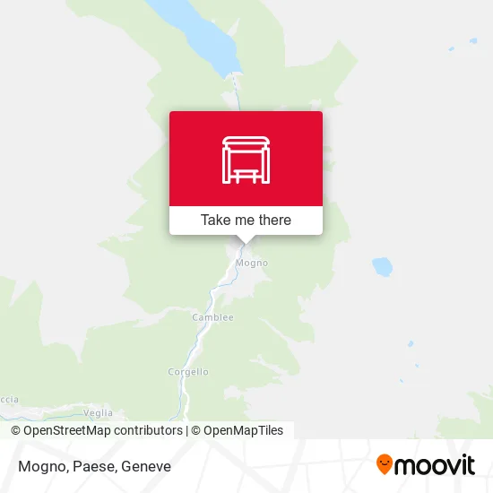 Mogno, Paese map