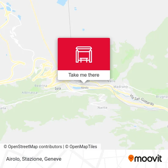 Airolo, Stazione map
