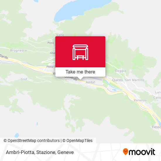 Ambrì-Piotta, Stazione map
