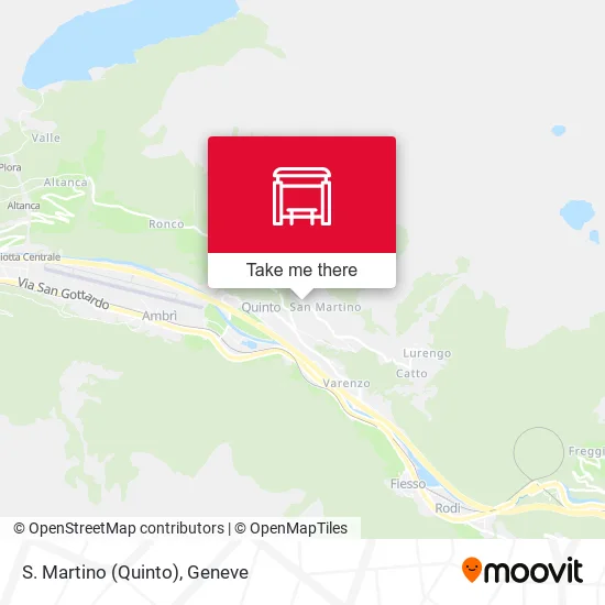 S. Martino (Quinto) map