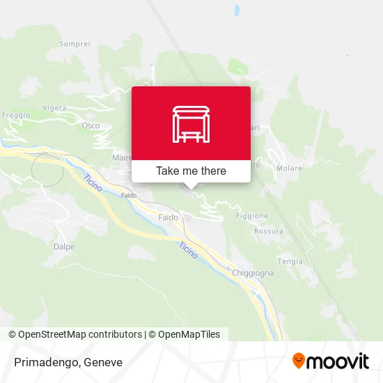 Primadengo map