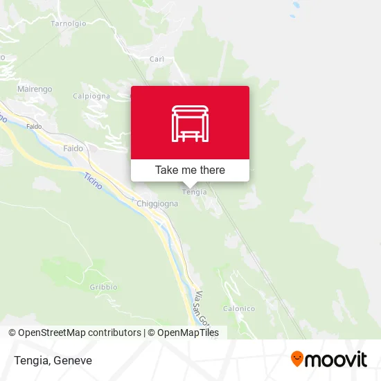 Tengia map