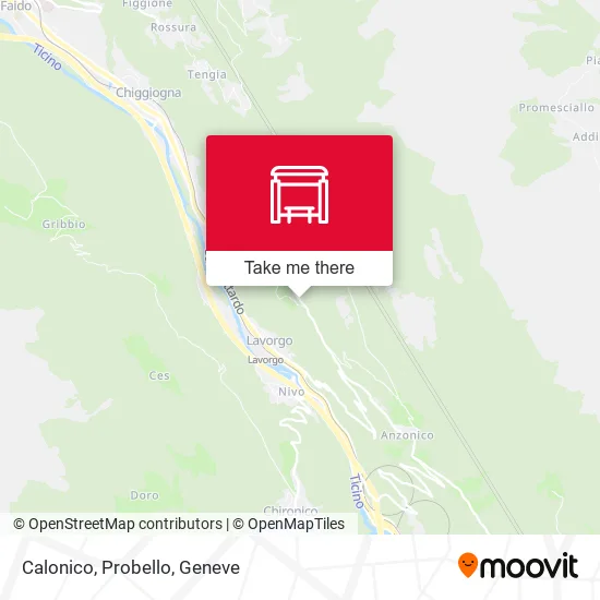 Calonico, Probello plan