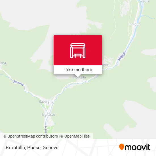 Brontallo, Paese map