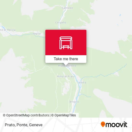 Prato, Ponte map