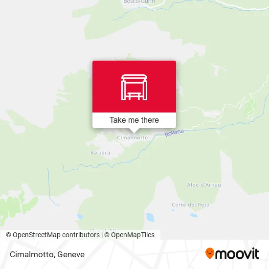Cimalmotto map