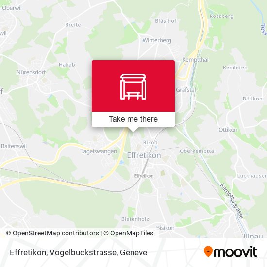 Effretikon, Vogelbuckstrasse map