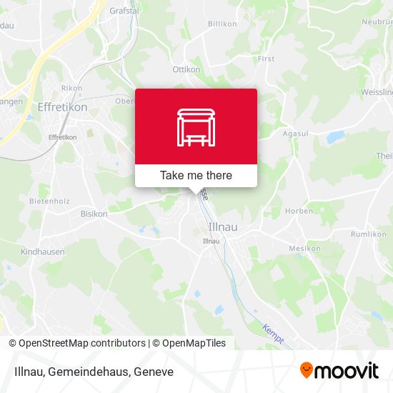 Illnau, Gemeindehaus map