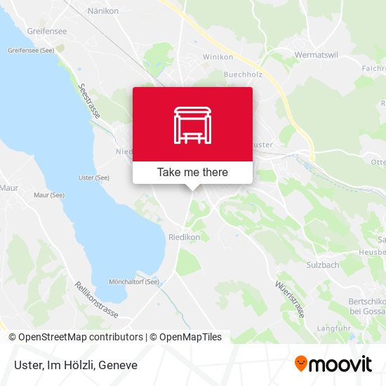 Uster, Im Hölzli map