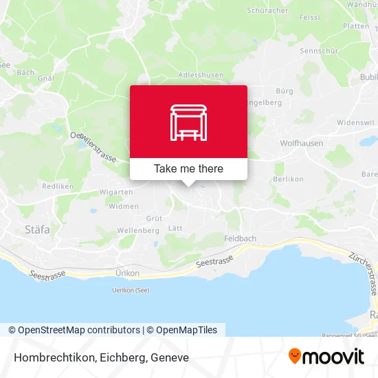 Hombrechtikon, Eichberg map