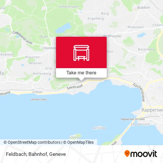 Feldbach, Bahnhof map