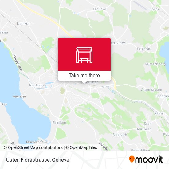 Uster, Florastrasse map