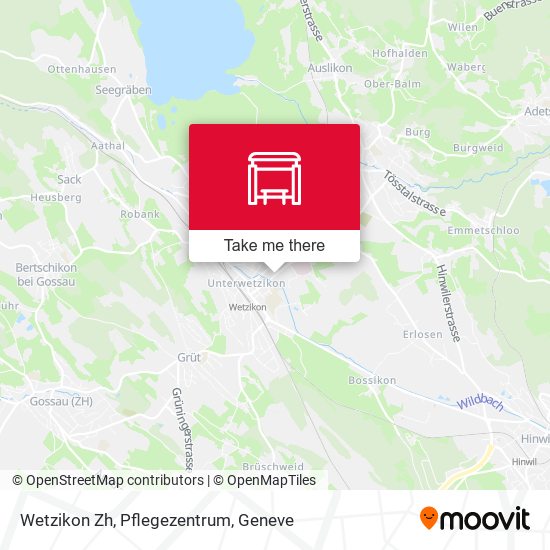 Wetzikon Zh, Pflegezentrum plan